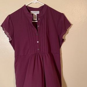 Plum color dress shirt